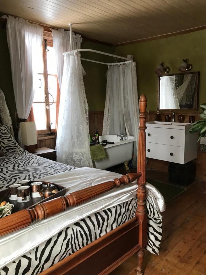 Gite Au Toit Bleu Bed & Breakfast Sainte-Famille Exterior photo